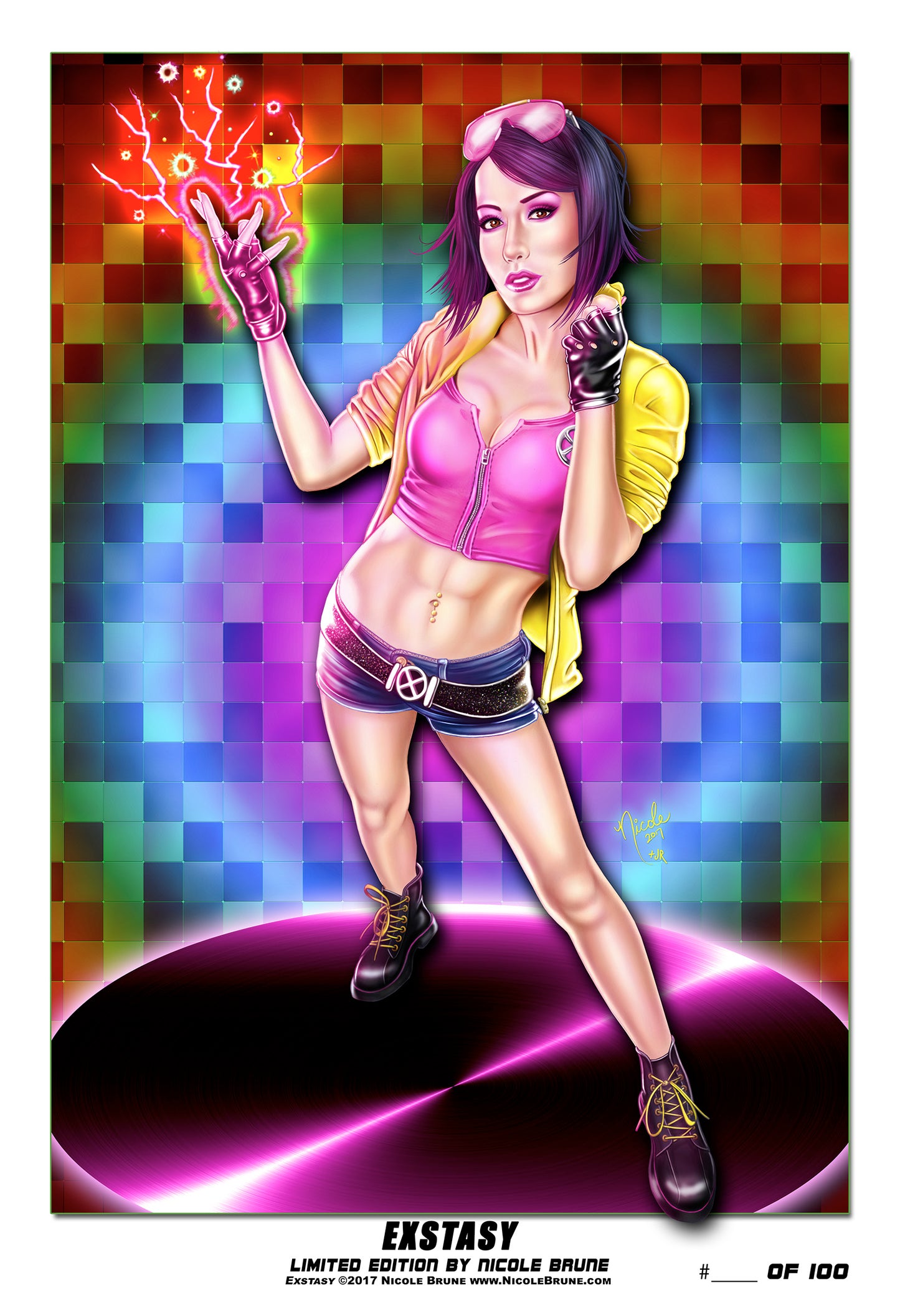 Exstacy giclee' print by Nicole Brune