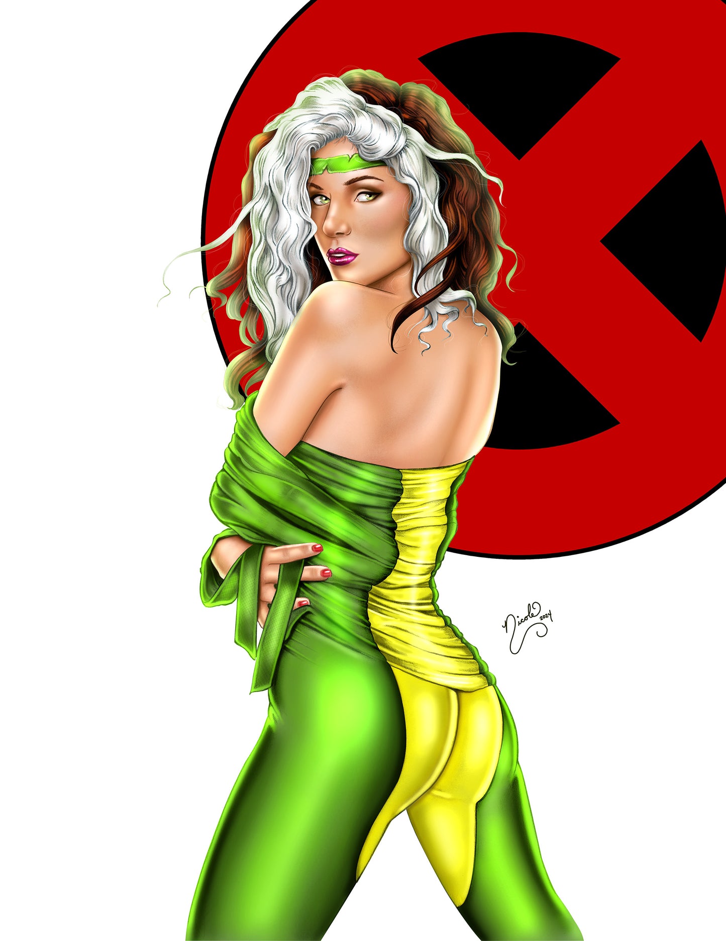 Revealing giclee' print by Nicole Brune