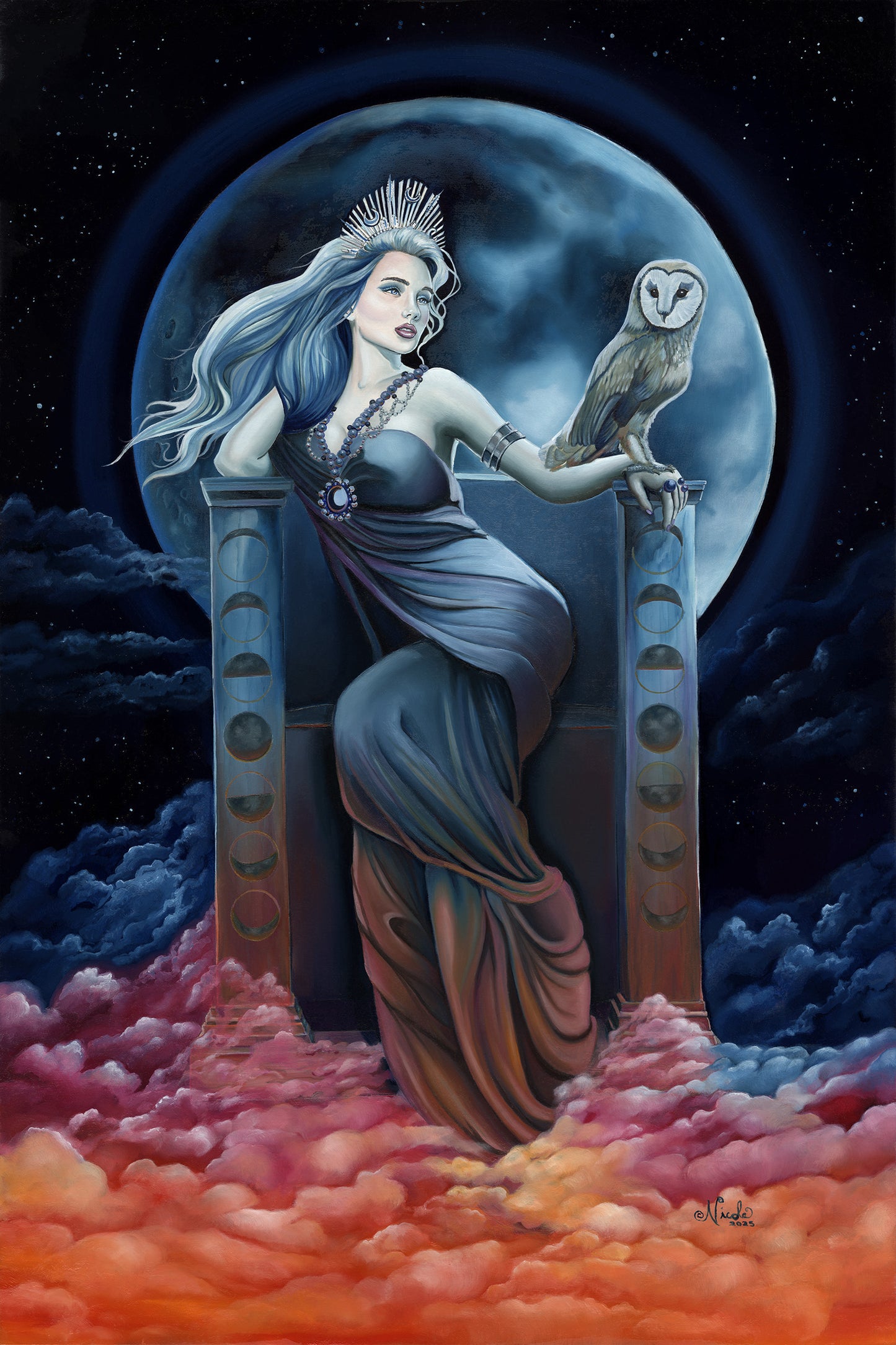 Neoma original 20x30" Oil Painting by Nicole Brune